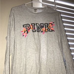 PINK long sleeve Top
